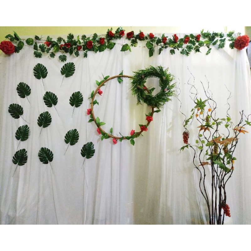 Dekorasi acara Akad nikah, pengajian  tunangan