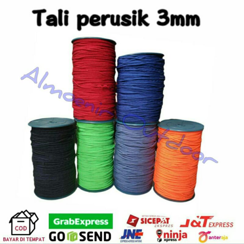 

Tali Prusik Polos 3 Mm Satu Roll