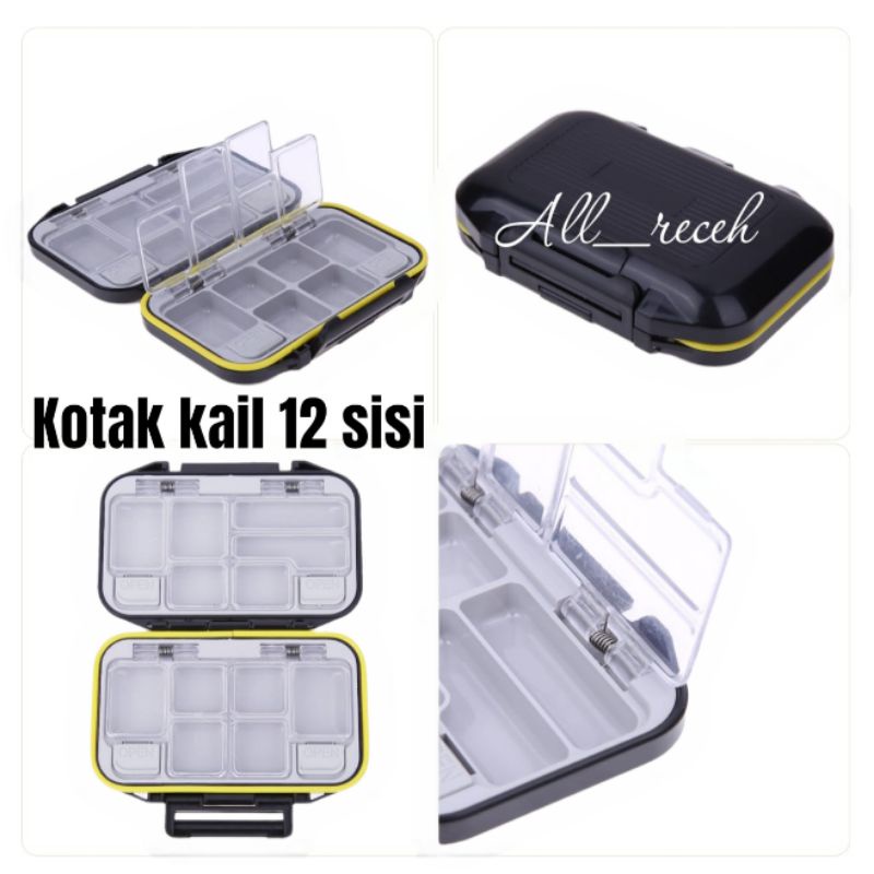 kotak kail/box kail/kotak pancing/box metal jig/pancing/box hijau