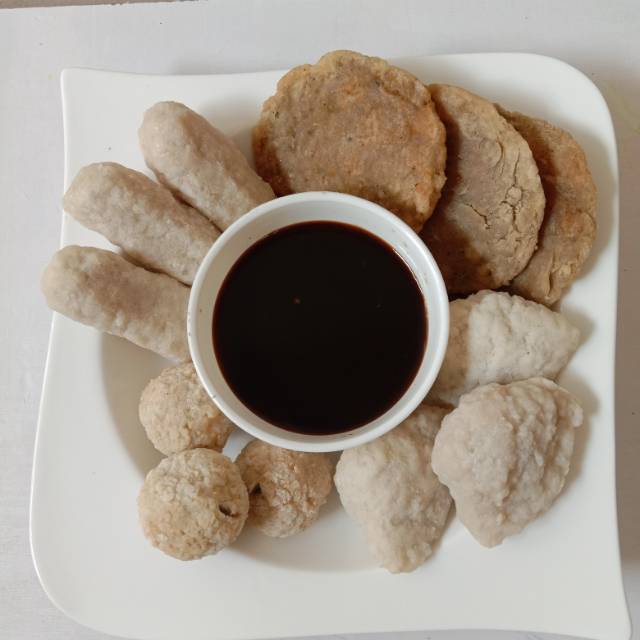 

Pempek ikan Palembang Non MSG paket 50 rb isi 15 PC