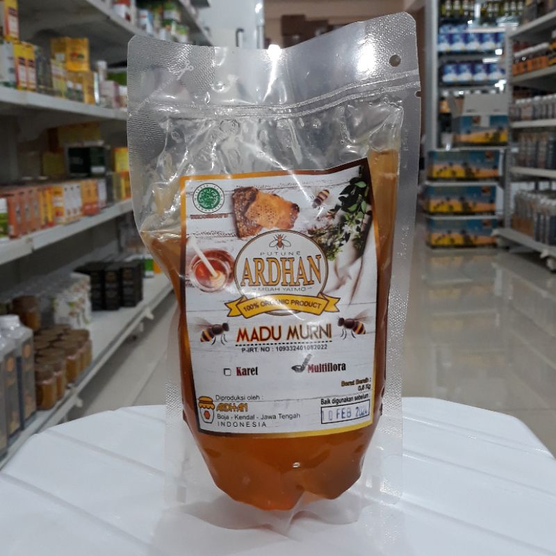 

Madu Multiflora Ardhan 500 gr Pouch
