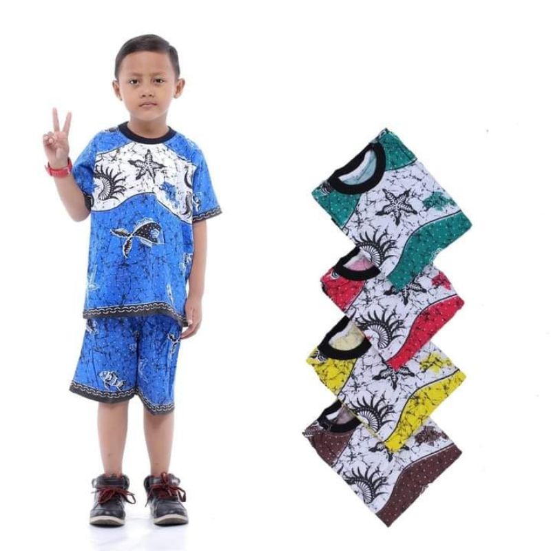 Setelan anak / kaos anak/ kaos batik anak/ kaos jogja