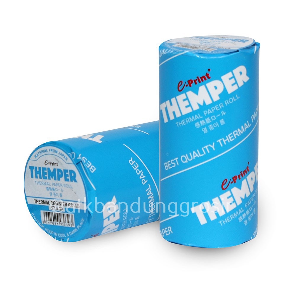 

E-print Thermal Paper Roll 57 x 30 Coreless Kertas Struk Cash Register – Roll- SHSNP