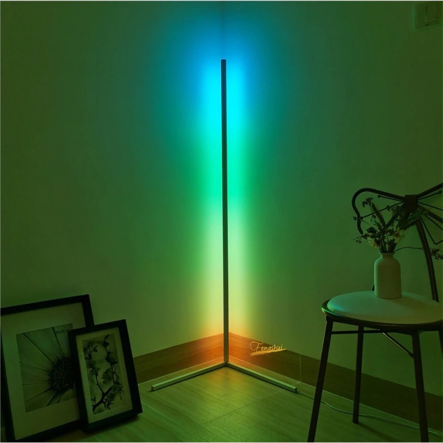 Floor Lamp Led RGB Nordic Decoration Colourful Smart Standing