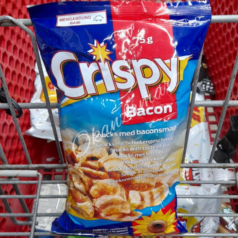 

Crispy Bacon Snack 75gr