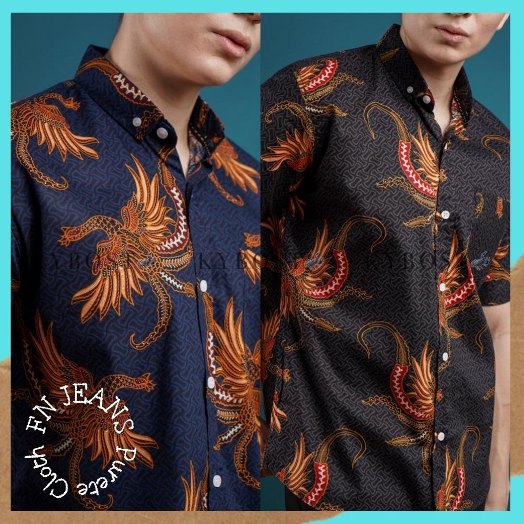 Baju Batik Pria Model Terbaru Batik Premium Pria KBP 05