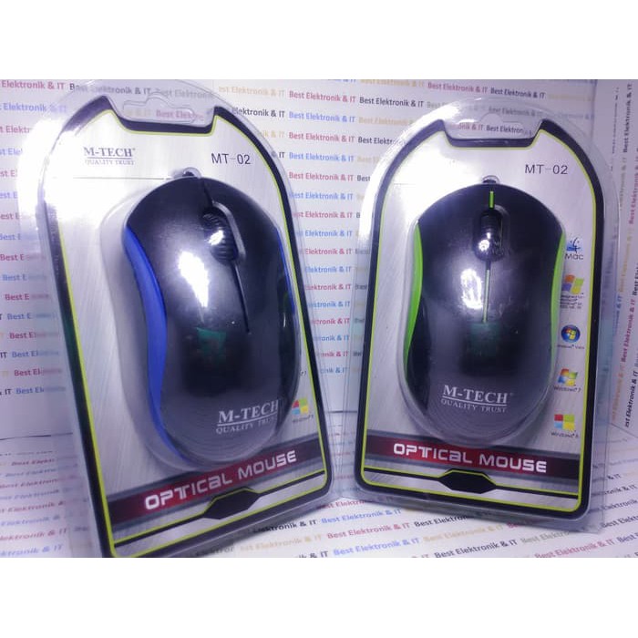 Mouse Kabel usb PC Komputer Laptop M-Tech 02