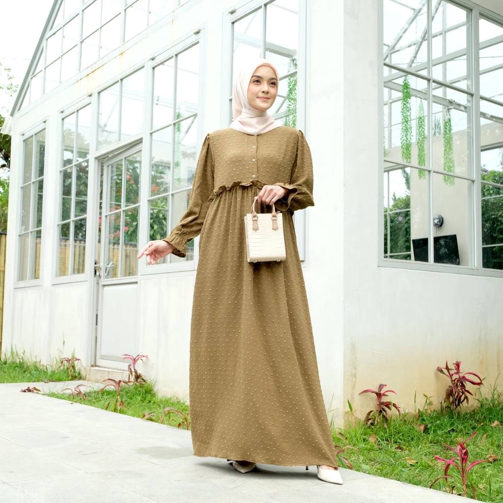 MAWAR DRESS / DRESS RAYA / DRESS SIMPLE / DRESS KONDANGAN