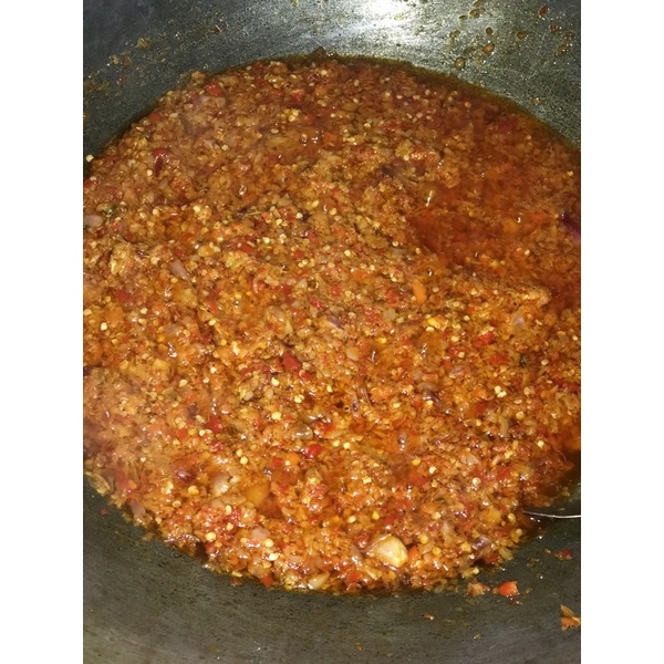 

Sambal bawang pedes, Tempoyak & sambel terasi READY