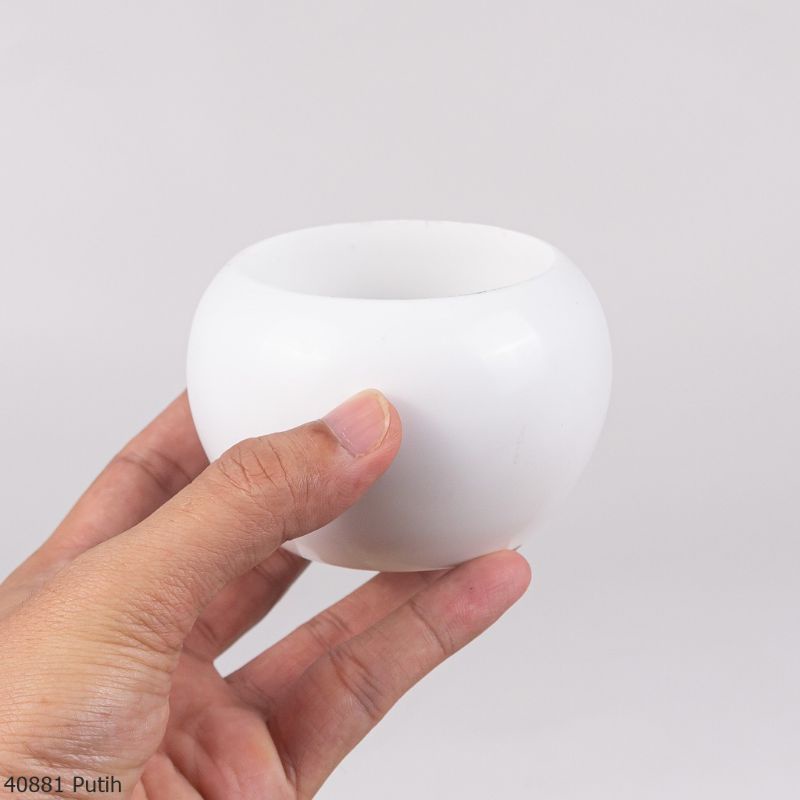 vas bubga plastik / pot bunga artificial / pot bunga bulat cantik / pot uniq / pot unik / pot mini s