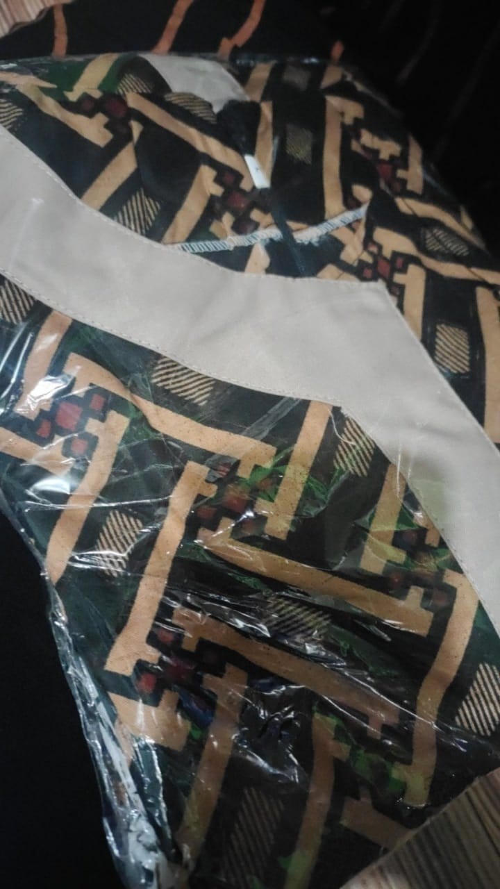 Atasan Batik Wanita Modern Kerja Size M L Xl