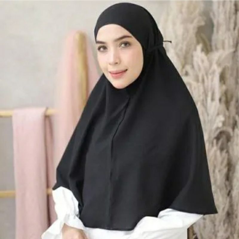 Jilbab Instan Hijab Bergo L Maryam Diamond Cantik Tali Belakang-2