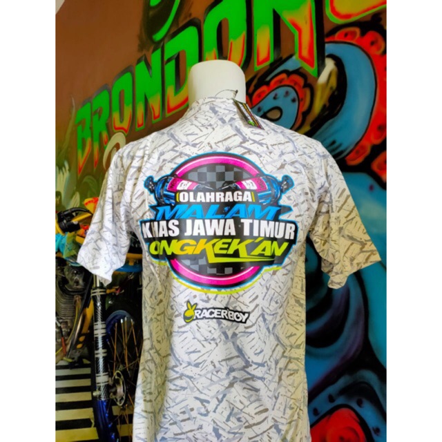 Kaos Brondong proyek [Olahraga malam Motif]