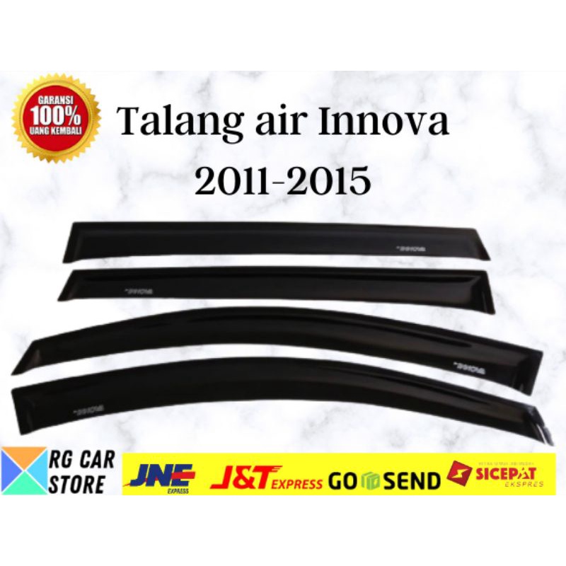 TALANG AIR/SIDE VISOR INNOVA 2011-2015 MODEL SLIM DIJAMIN PNP BERKUALITAS