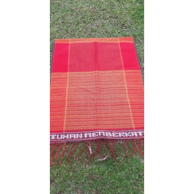 85x195 ULOS RAGI HOTANG MERAH BESAR ULOS MERAH ULOS PRIA ULOS BATAK RAGI HOTANG TUHAN MEMBERKATI
