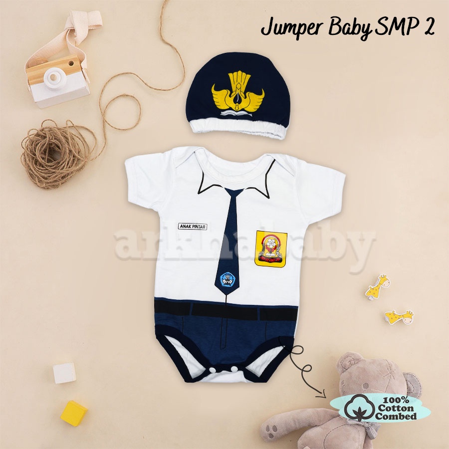 JUMPER BAYI BAJU BAYI SD /KOSTUM BAYI/BAJU BAYI KARAKTER/BAJU BAYI SEKOLAH LUCU