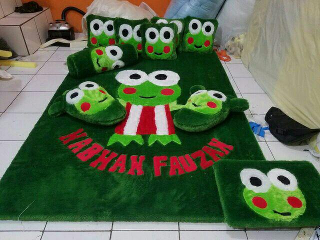 Karpet Motif Keropi Full Set