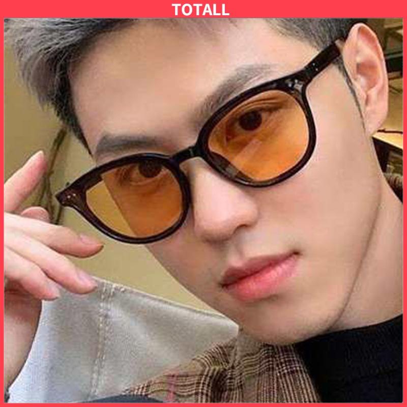 COD Fashion Kecil Bingkai Kacamata Bulat Baru Vintage Wanita  Populer Shades Kacamata Kualitas Tinggi Terbaru-Totall