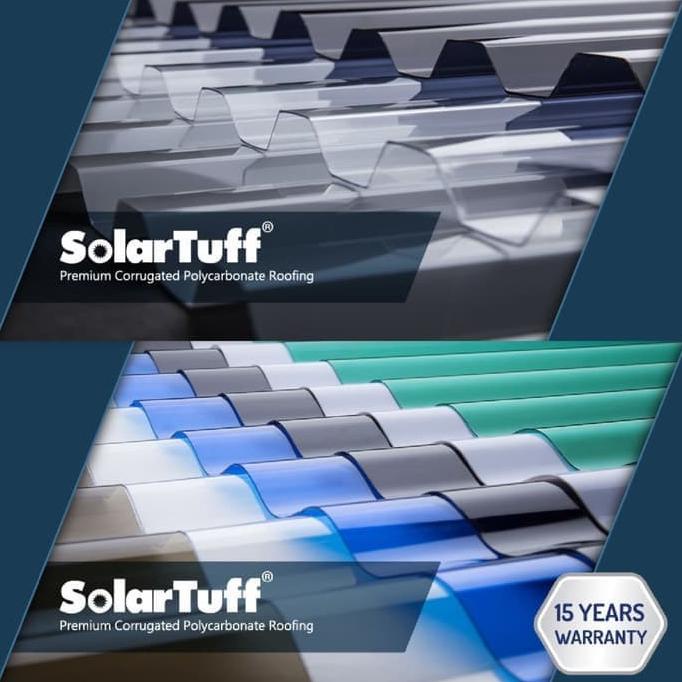 *#*#*#] Solartuff Atap Polycarbonate Tipe Greca/Roma