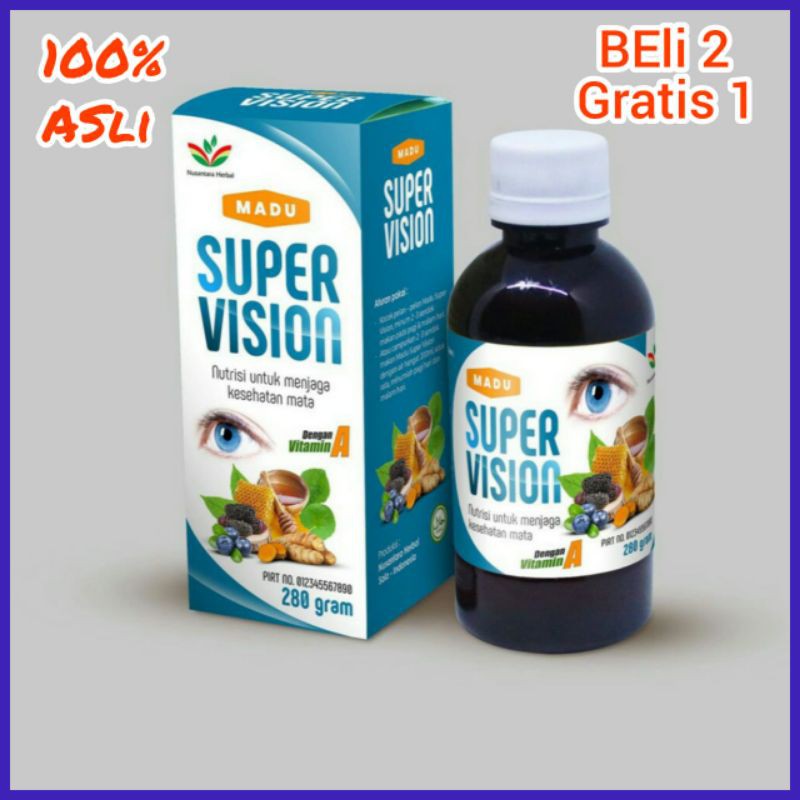 Madu Super Vision Asli Original,Madu Ms Sehat mata Asli,Madu Vitomata,Kapsul Bilberry Asli