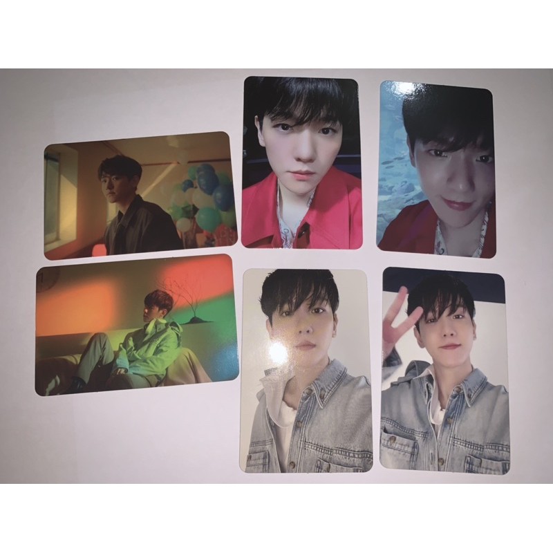 Photocard Postcard PC Baekhyun Bambi Photobook Jewel Case AR Clip AR PC Clear Card Sequence Film