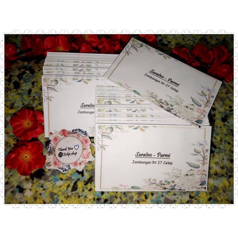 

AMPLOP NAMA&MOTIF/AMPLOP/AMPLOP UNDANGAN/CUSTOM AMPLOP/AMPLOP NAMA/AMPLOP MOTIF/AMPLOP KONDANGAN