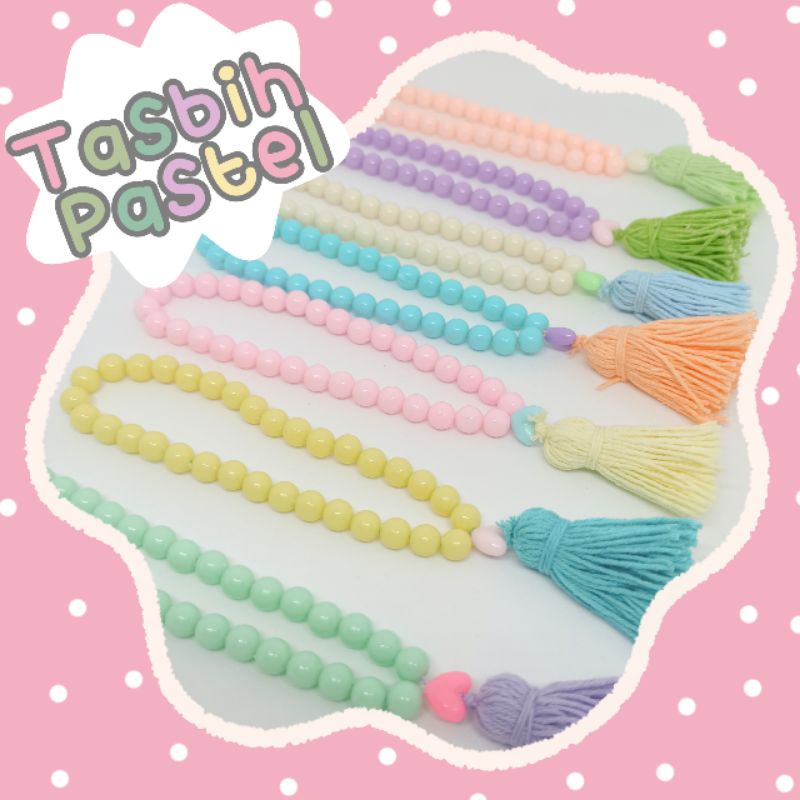 tasbih pastel