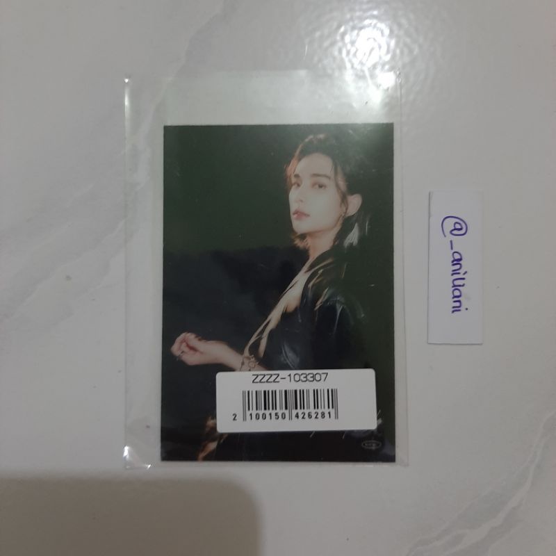 Hyunjin Clear Card POB tower records 2nd Japan Album SCARS PC / photocard stray kids torec tore bene