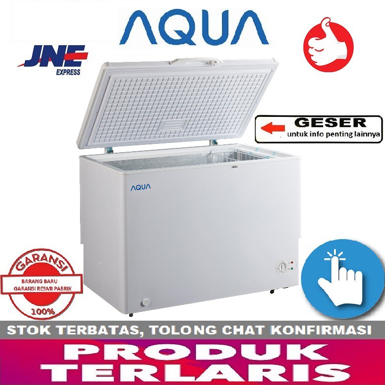 AQUA Chest Freezer - AQF-350 -garansi RESMI AQUA JAPAN