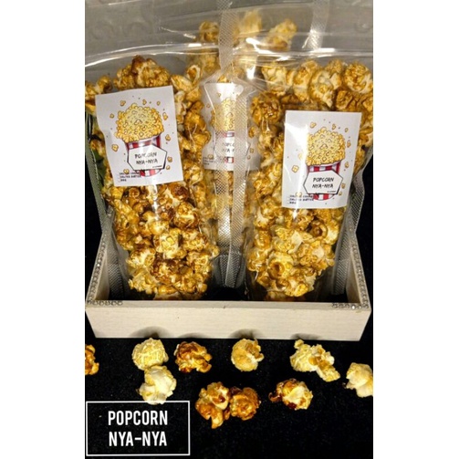 

Premium Popcorn Mushroom Jumbo "Nya-Nya" , Packing Pouch Standing 12x20, MUST TRY!!! (baca deskripsi)
