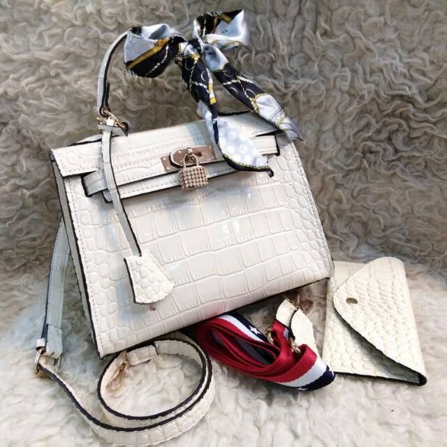 Tas Wanita HKEL*Y CROCO GLOSSY..
