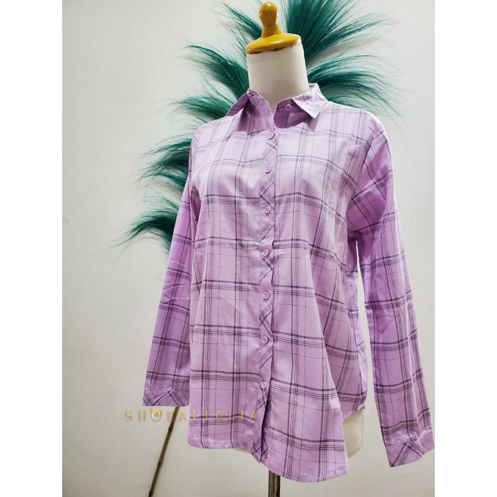 KEMEJA WANITA BRANDED ORI NEVADA TERMURAH