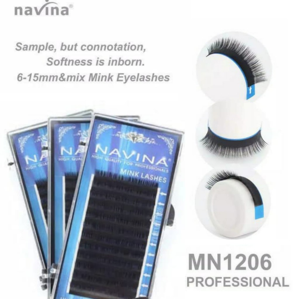 Navina Mink Lashes 0.10D Luxury Eyelash Extension Bulu Mata Tanam