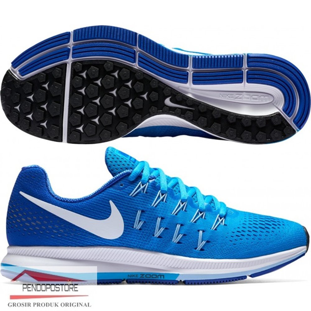 Sepatu Nike Air Zoom Pegasus 33 Wmns 831356 401  Lari Sneakers Casual Running Gym Fitnes Original B