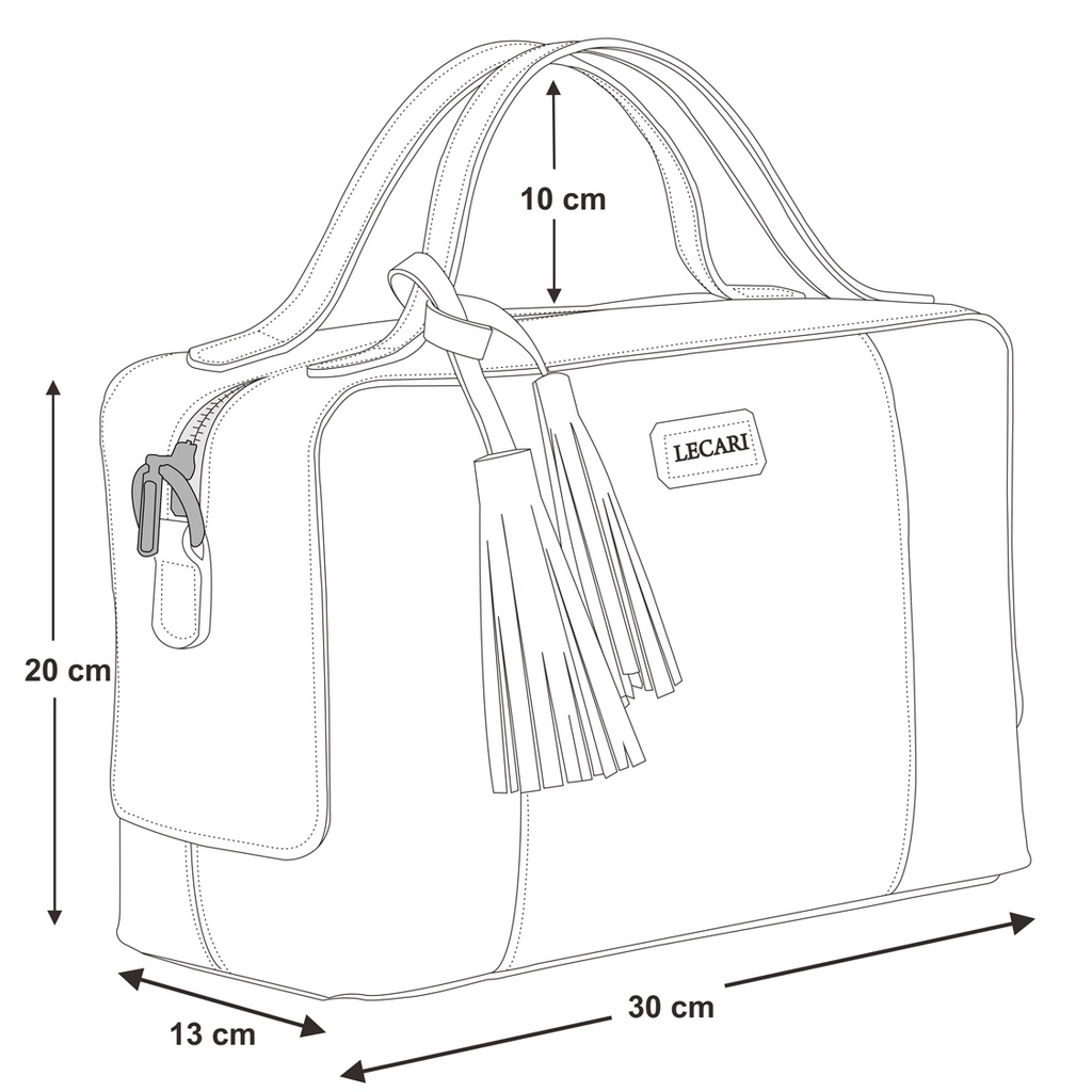 Lecari Duffel Victoria Handbag