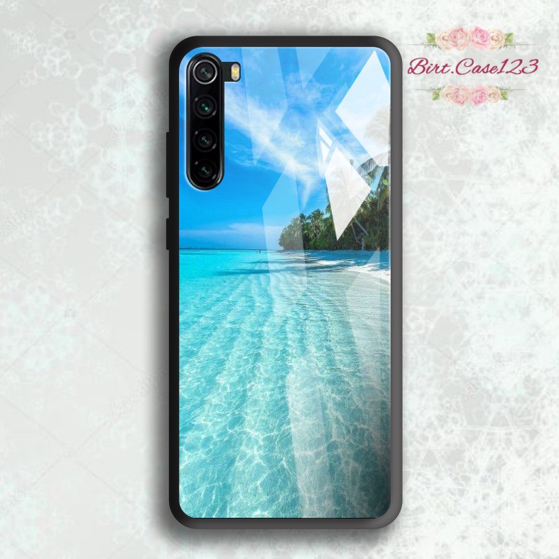Case casing silikon softcase gambar Summer tropical back case glass oppo a3s a31 a7 f9 a5s a71 etc