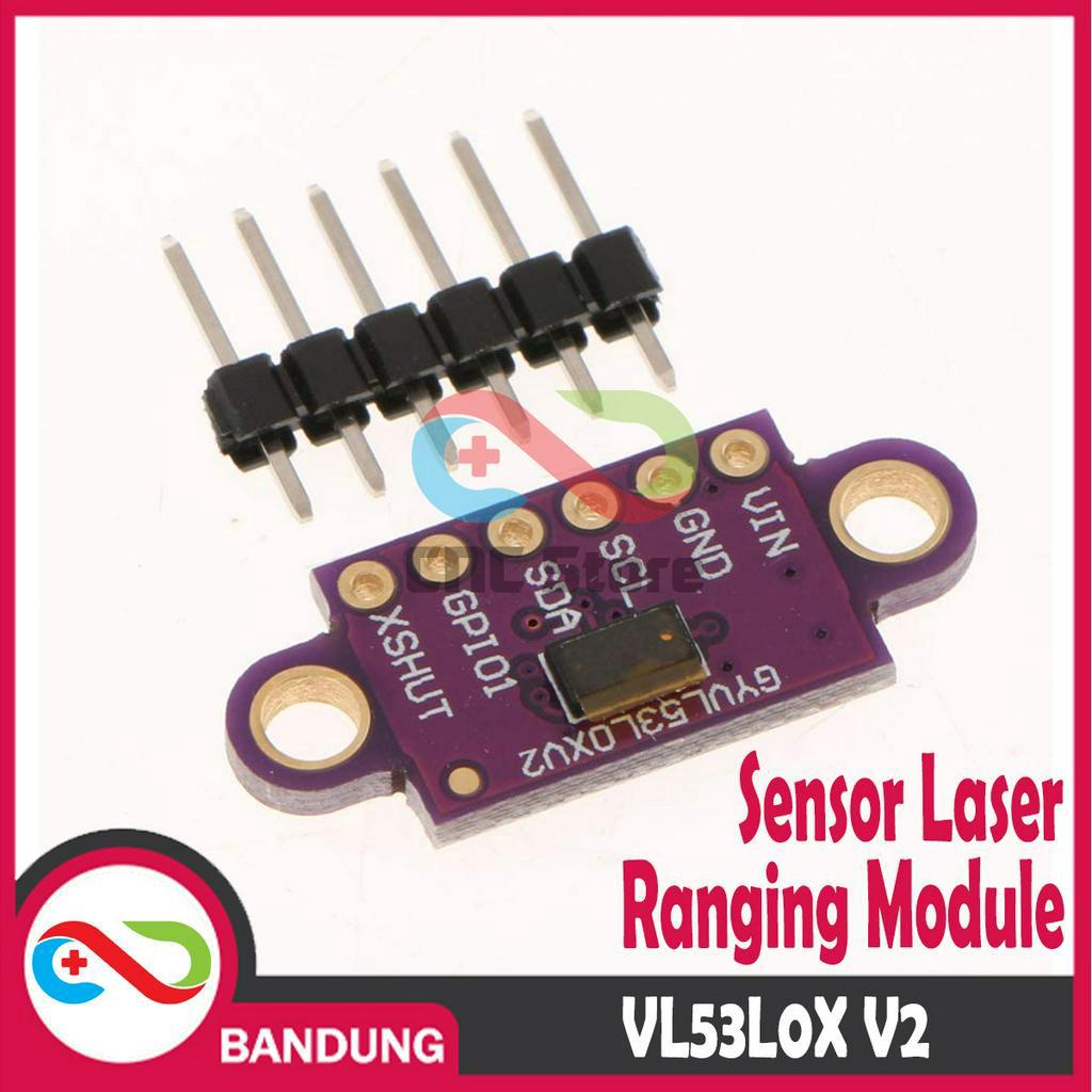 VL53L0X V2 LASER RANGE MODULE TIME OF FLIGHT SENSOR JARAK LASER