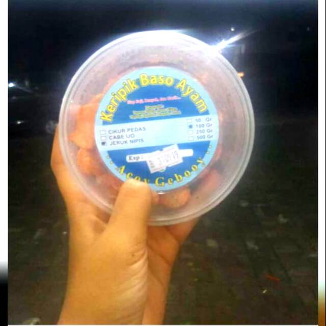 

Keripik Baso Ayam 100Gram