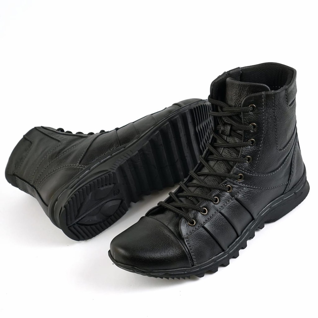 Sepatu Boots Pria Kulit Asli Premium Kulit Asli BKS03TP