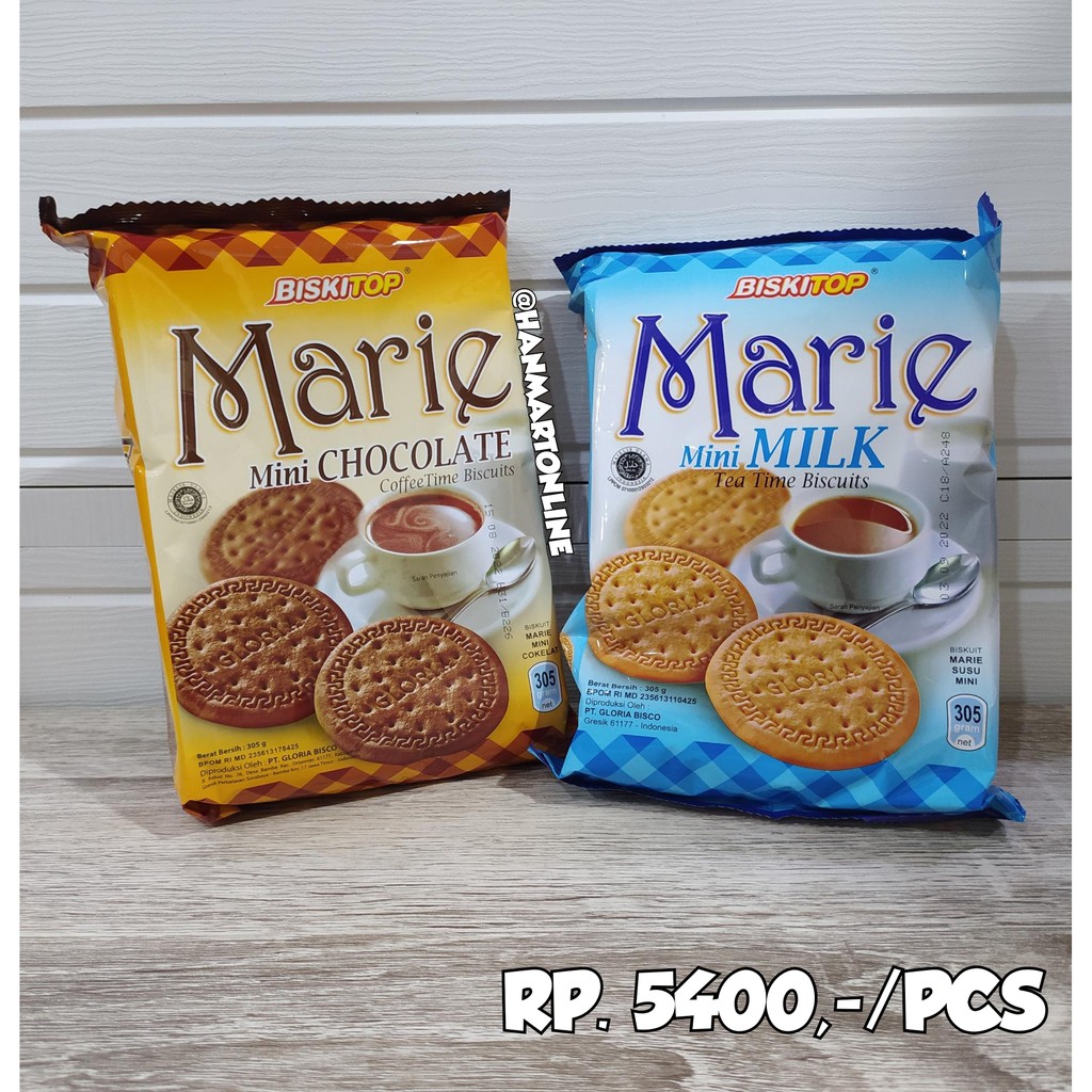 

COKIES GLORIA MARIE MINI 300g/ CAMILAN Biskitop - BISCUIT MURAH SIDOARJO