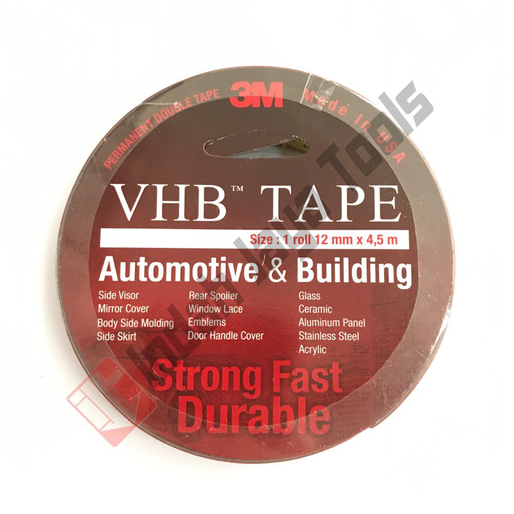

Order Langsung Double Tape VHB 3M ORIGINAL 12mm x 4.5mm Busa Perekat Berkualitas