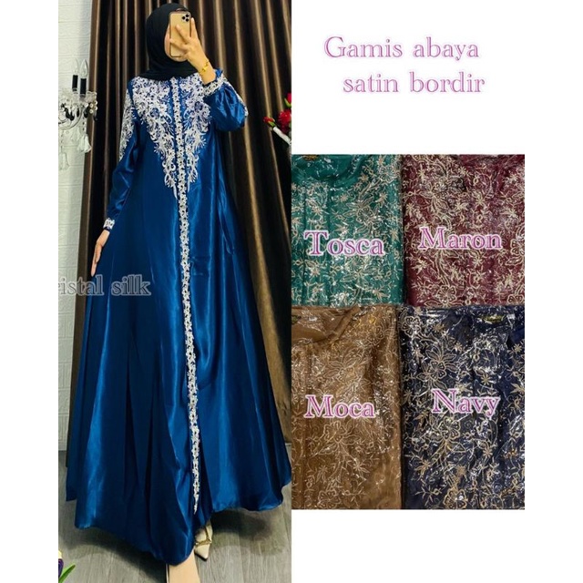 GAMIS ABAYA | EDISI LEBARAN | GROSIR PAKAIAN WANITA MUSLIM TERMURAH MEDAN