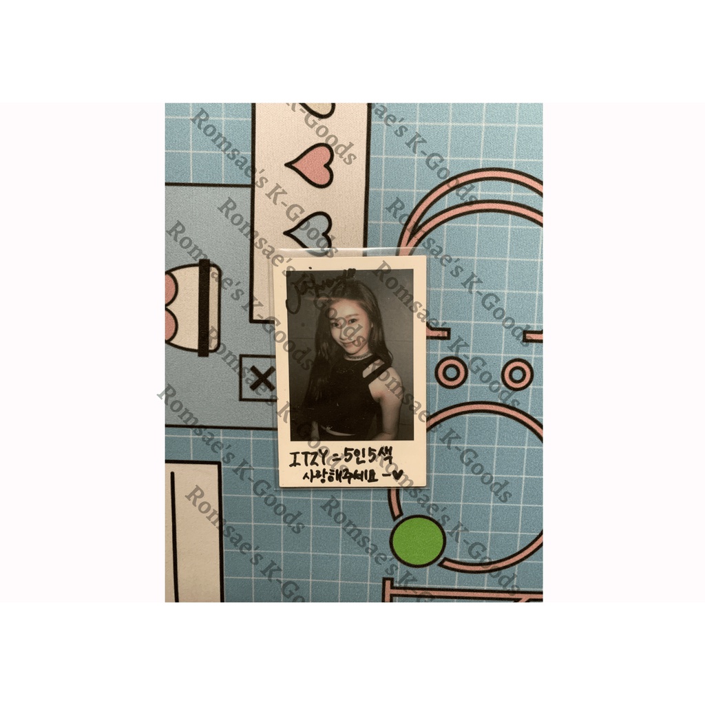 ITZY Chaeryoung ICY Polaroid