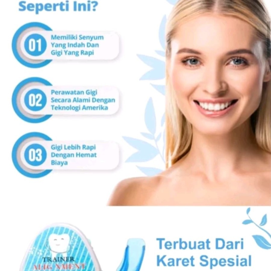 [CEV] Alat Perapi Perata Gigi Orthodontic Retainer Teeth Trainer Alignment