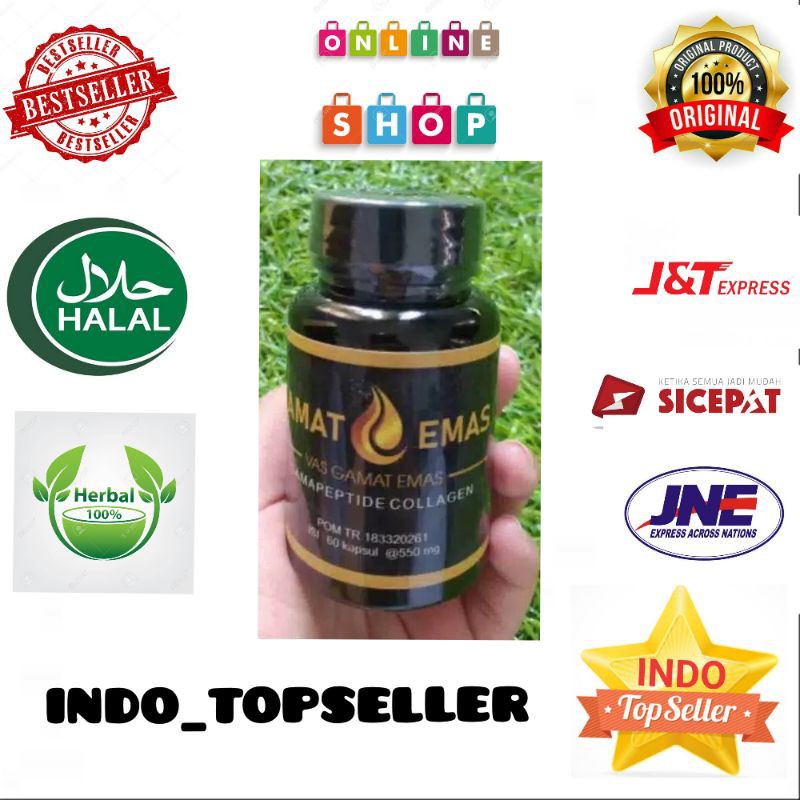Ready Stok Vas Gamat Emas Asli 100% Collagen - neocell - CT colagen - m cool