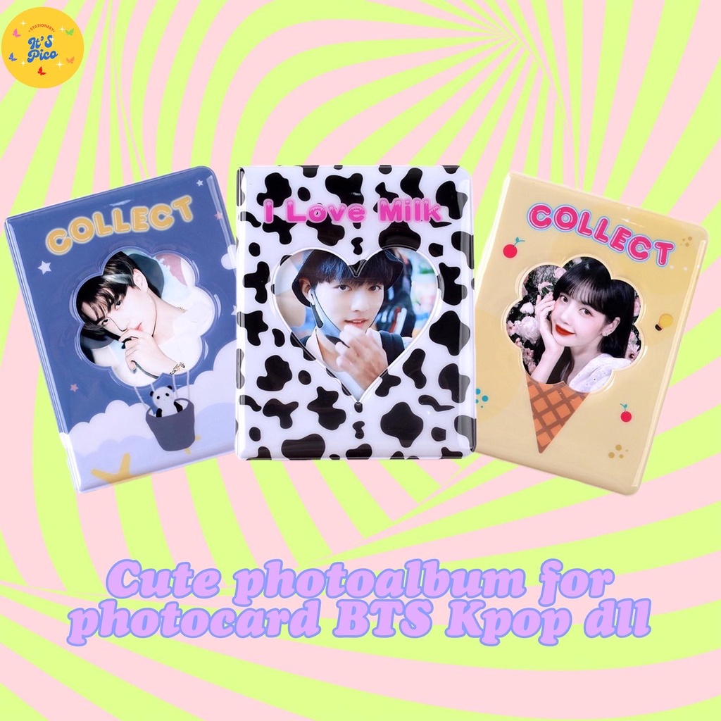 [READY STOCK] Album Foto/Binder For Photocard KPOP Mini Collect Book Lucu 1p 2p kolbuk