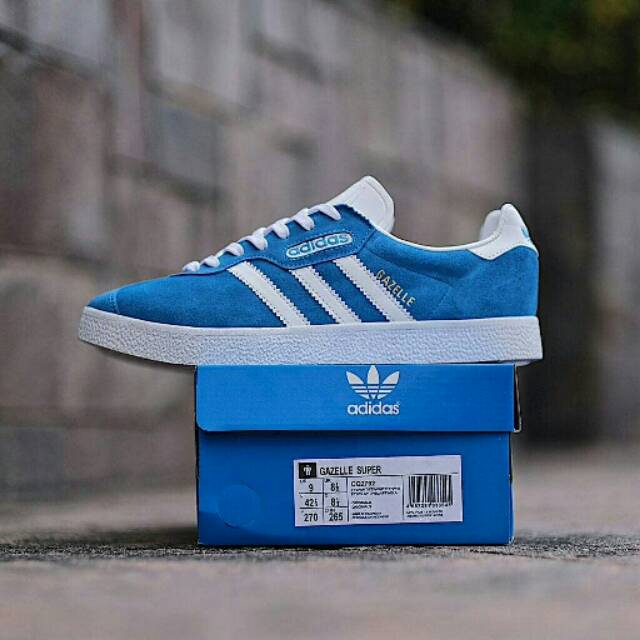 Adidas gazelle super blue