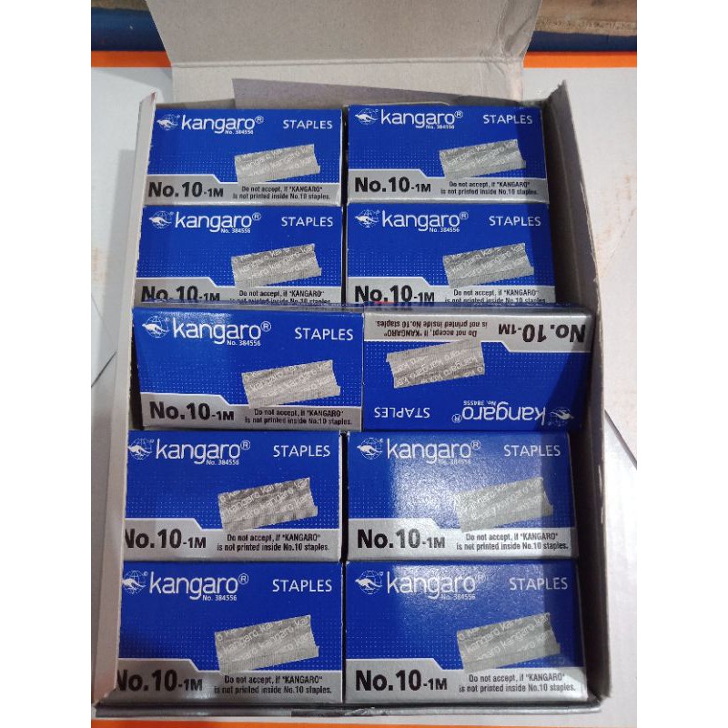 

isi/repil Staples kangoro original isi 20 box .