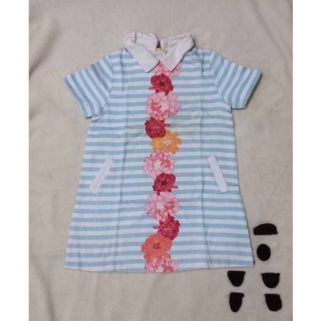 *preloved* dress / terusan anak perempuan merk gingersnaps 1