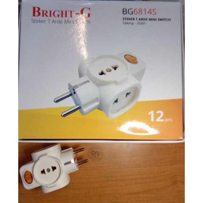 Steker T Arde Mini Switch Bright G BG6814S